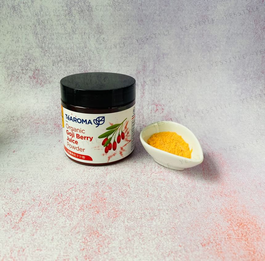 TeAROMA - Organic Goji Berry Juice Powder 125g, 125g, 145 g, 48940030125