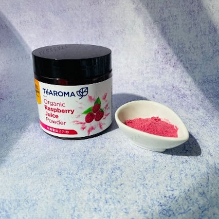 TeAROMA - Organic Raspberry Juice Powder 75g, 75g, 117 g, 48940060075