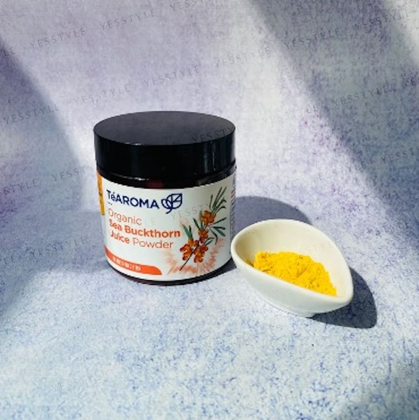 TeAROMA - Organic Sea Buckthorn Juice Powder 125g, 125g, 145 g, 48940070125