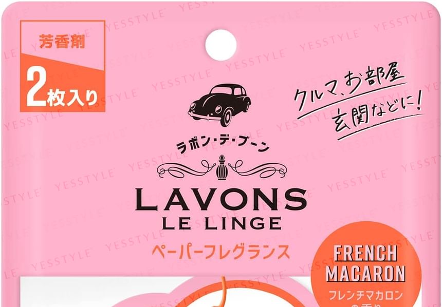 NatureLab - LAVONS Multipurpose Paper Fragranc French Macaron, 2 pcs, 30 g, 4582469498841