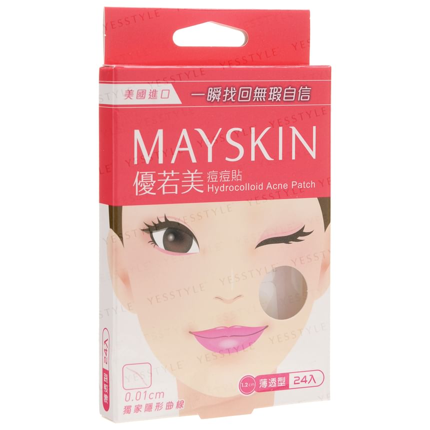 MAYSKIN - Hydrocolloid Acne Patch, 24 pcs, 18 g, 4719873333028