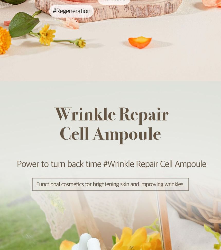 THE PURE LOTUS - vicheskin Wrinkle Repair Cell Ampoule, 35ml, 162 g, 8809738316160