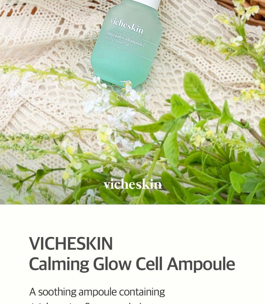 THE PURE LOTUS - vicheskin Calming Glow Cell Ampoule, 35ml, 162 g, 8809738316177