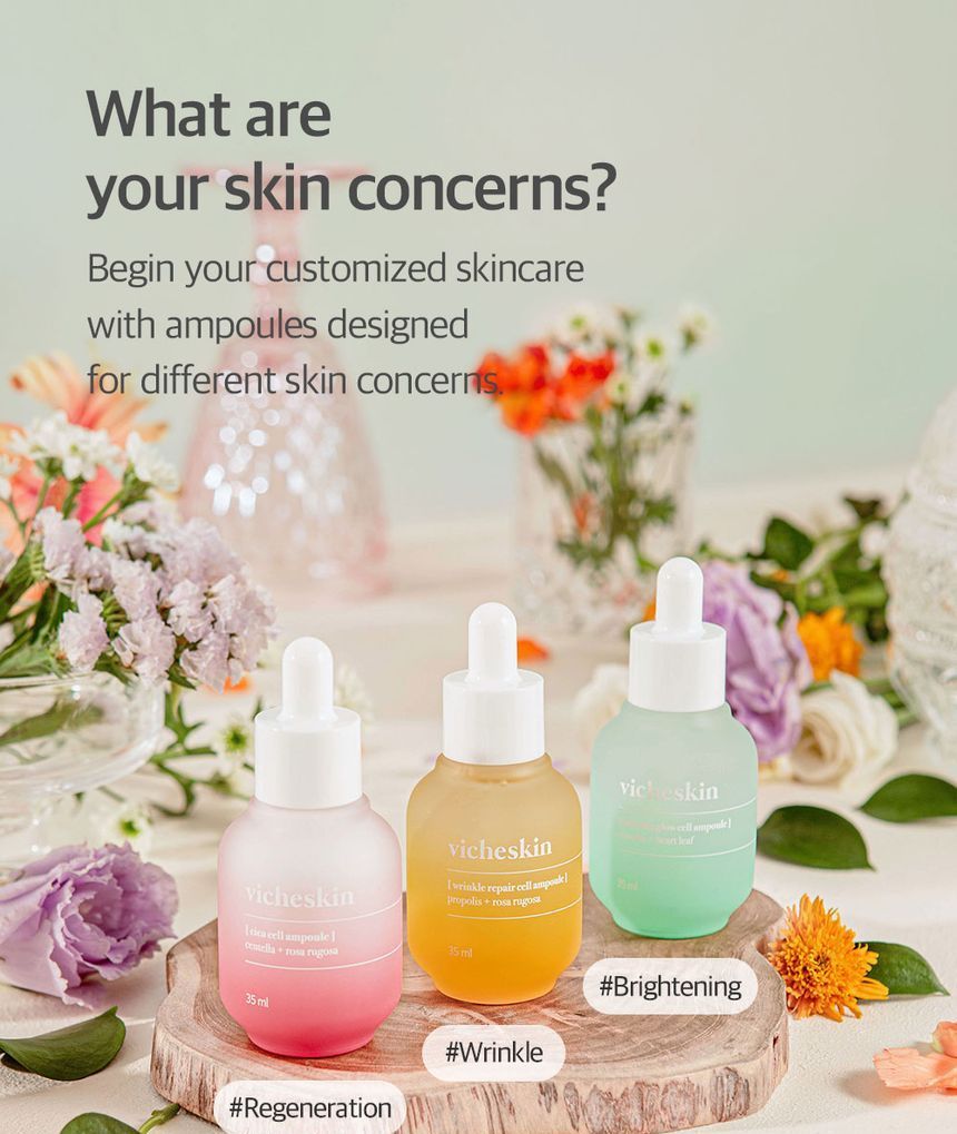 THE PURE LOTUS - vicheskin Cell Ampoule Set, 3 pcs, 681 g, 8809738316870