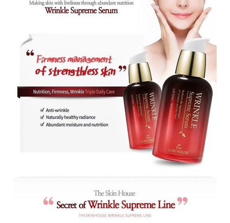 the SKIN HOUSE - Wrinkle Supreme Serum Mini, 20ml, 61 g, 8809080829998