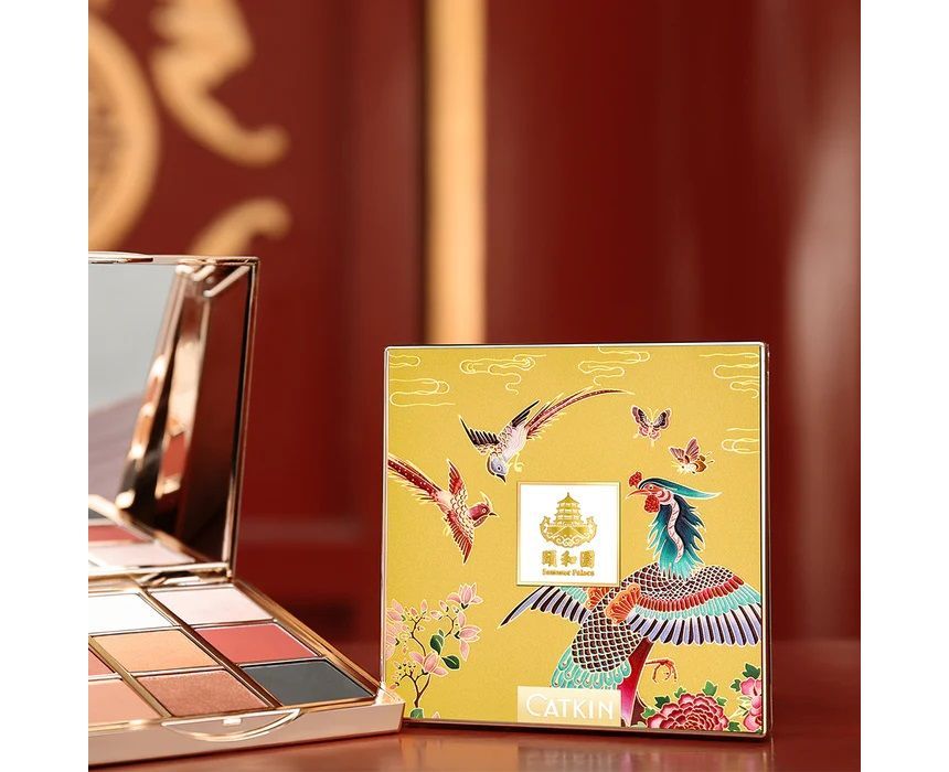 CATKIN - 9 Colors Eyeshadow Palette - C06 Phoenix, #C06 Phoenix, 117 g, 6971870595399