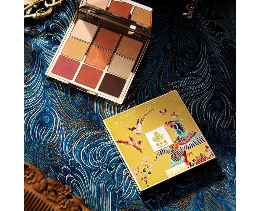 CATKIN - 9 Colors Eyeshadow Palette - C06 Phoenix, #C06 Phoenix, 117 g, 6971870595399
