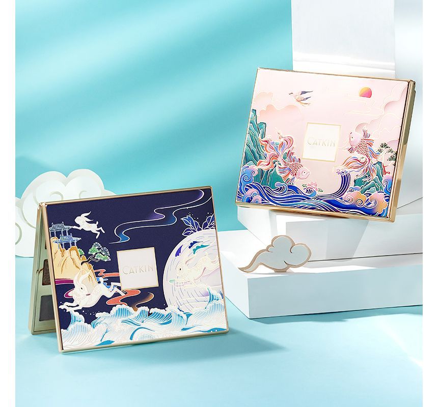 CATKIN - 12 Color Eyeshadow Palette - C01, #C01 Spring Moonlight, 170 g, 6935778566042