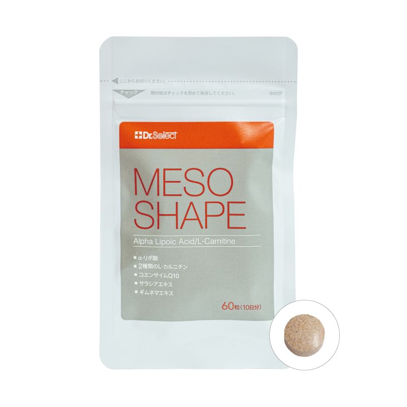 Dr.Select - Meso Shape, 60 tablets x 3 pcs, 150 g, 4580482178337