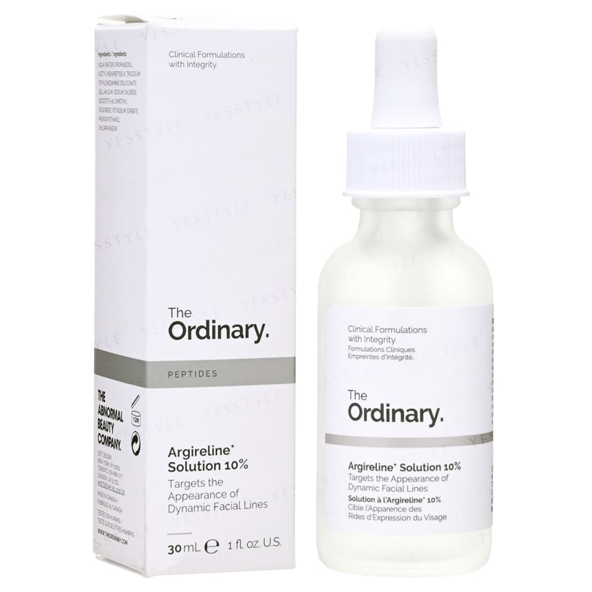 The Ordinary - Argireline-Solution 10%, 30ml, 88 g, 769915190946