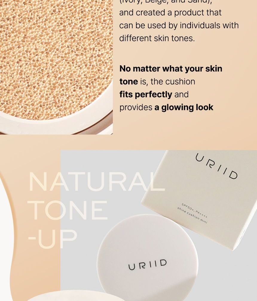 URIID - Crystal Shine Cushion Mini, 5.5g, 34 g, 8809776660539