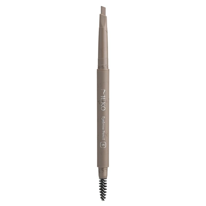 MEKO - Perfect Vision 3D Eyebrow Pencil 06 Linen Gray, 0.5g, 30 g, 4712862907477