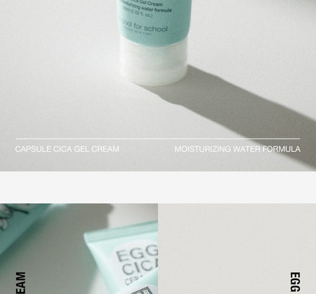 too cool for school - Egg Cica Cera Cream, 60ml, 86 g, 8809815641079