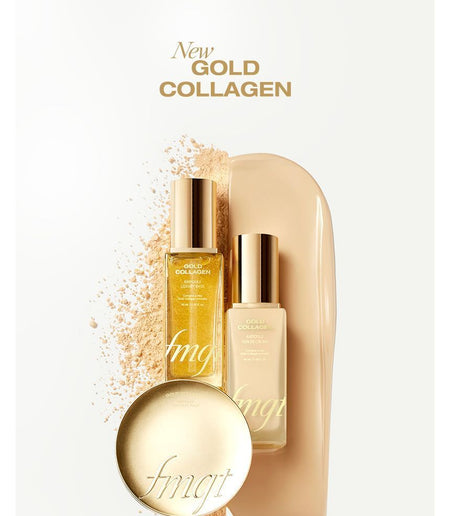 THE FACE SHOP - fmgt Gold Collagen Ampoule Makeup Base, Green, 189 g, 8801051564181