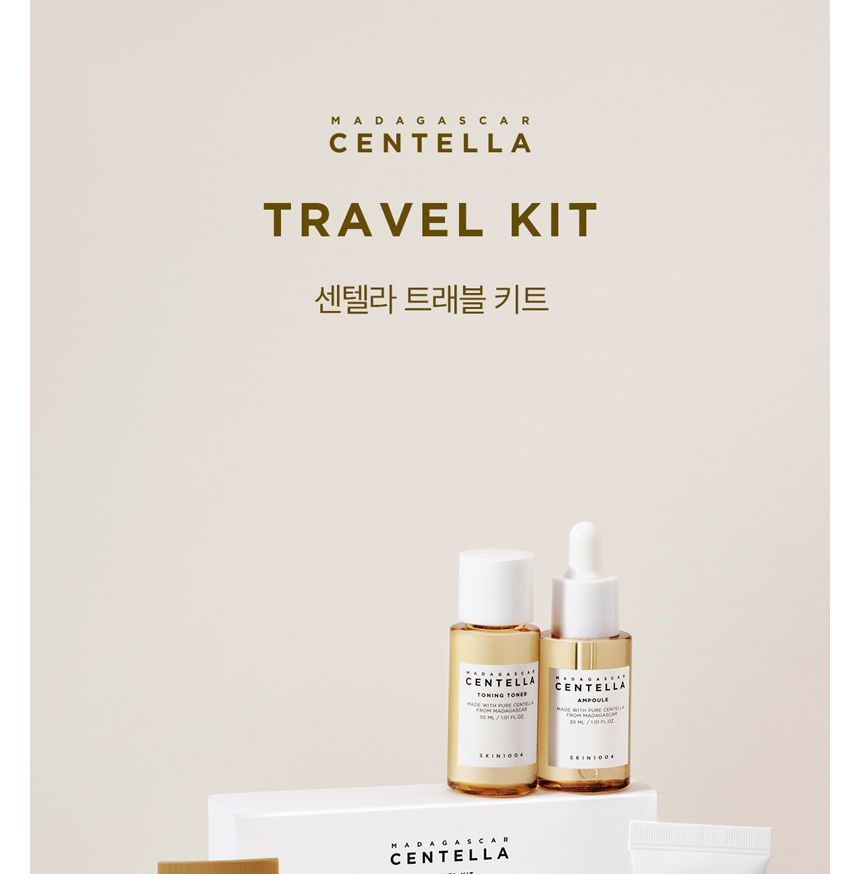 SKIN 1004 - Madagascar Centella Travel Kit, Renewed - 1 set, 281 g, 8809576261233