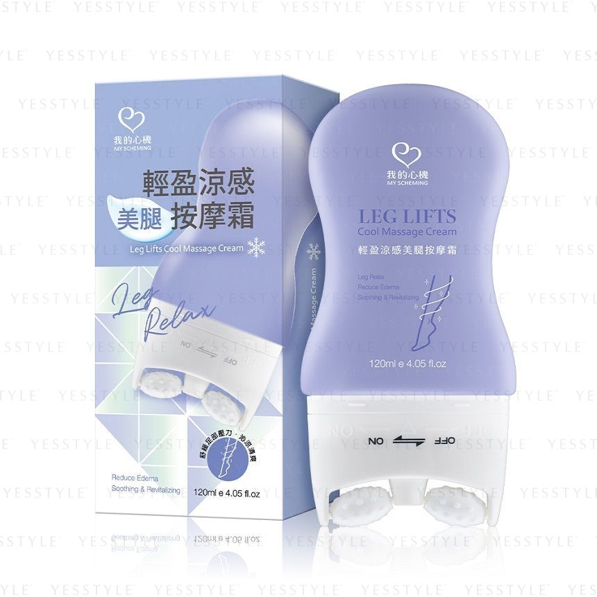My Scheming - Leg Lifts Cool Massage Cream, 120ml, 240 g, 4713410995281