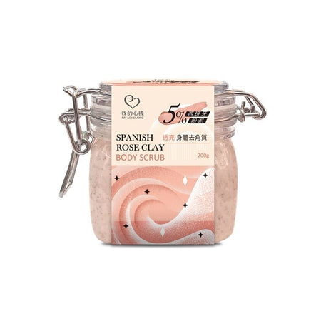 My Scheming - Spanish Rose Clay Body Scrub, 200g, 323 g, 4713410995632