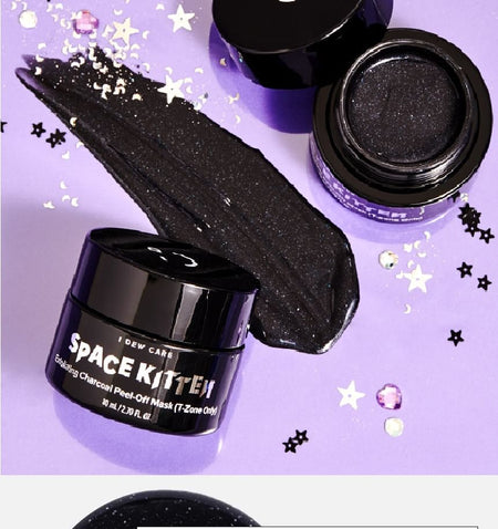 I DEW CARE - Space Kitten Exfoliating Charcoal Peel-Off Mask, 80ml, 186 g, 8806190720986