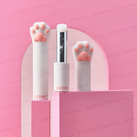 CATISS - White Cat Paw Lip Balm Original Flavor & Colorless, 3g, 26 g, 4718009320673