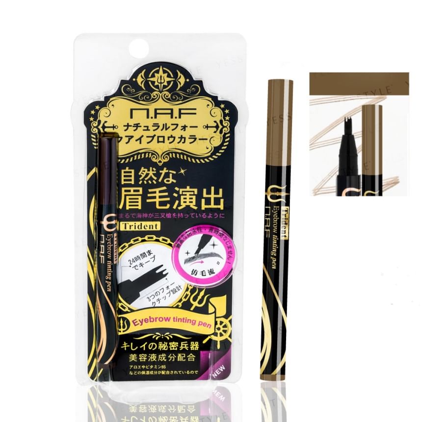 N.A.F - Trident Eyebrow Tinting Pen Light Brown, 0.3g, 50 g, 4716076859669