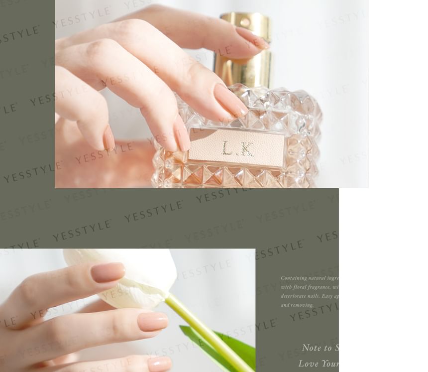 ALLOYA - Water-Based Natural Nail Polish Environmental Friendly 001 Afternoon Delight, 10ml, 60 g, 6934849100017