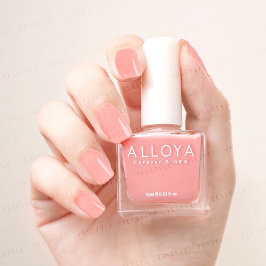 ALLOYA - Water-Based Natural Nail Polish Environmental Friendly 054 I Like Barbie, 10ml, 60 g, 6934849100543