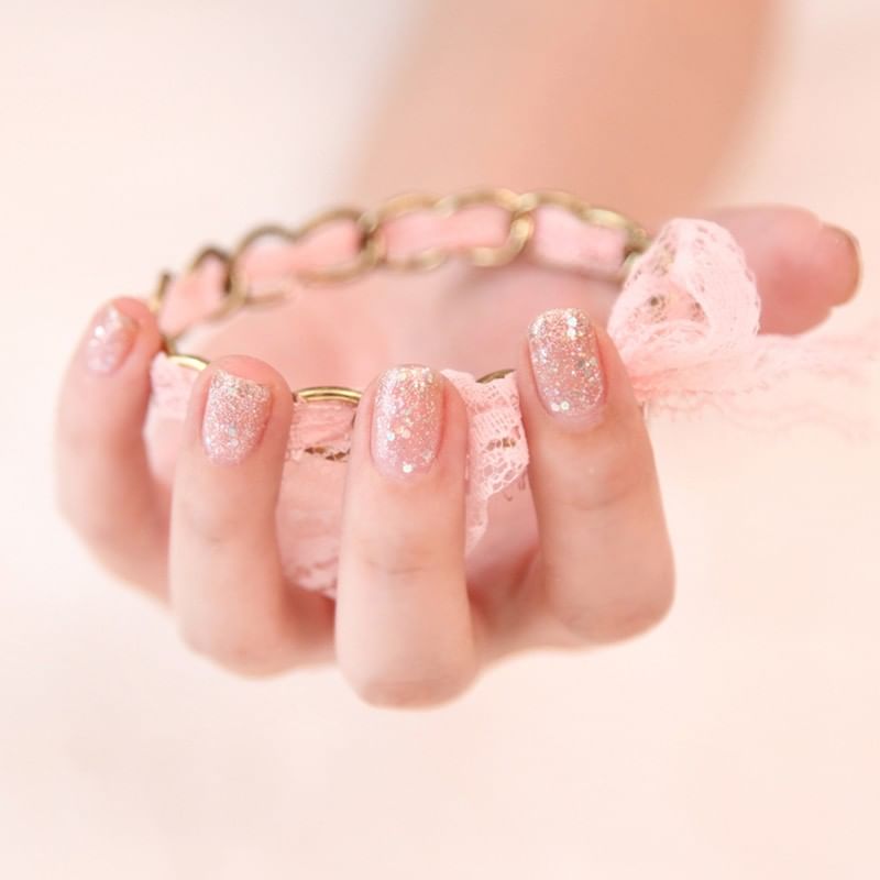 ALLOYA - Water-Based Natural Nail Polish Environmental Friendly 094 Silver Memories, 10ml, 60 g, 6934849100949