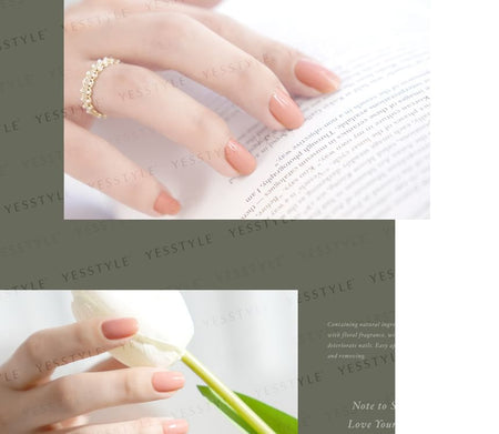 ALLOYA - Water-Based Natural Nail Polish Environmental Friendly 125 Sweet Tea Time, 10ml, 60 g, 6934849101250