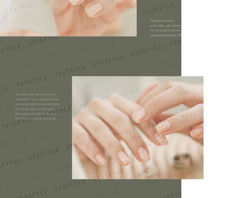 ALLOYA - Water-Based Natural Nail Polish Environmental Friendly 131 Taste Of Lovers, 10ml, 60 g, 6934849101311