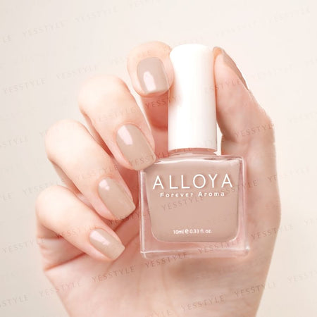 ALLOYA - Water-Based Natural Nail Polish Environmental Friendly 139 Pine Cone Cake, 10ml, 60 g, 6934849101397