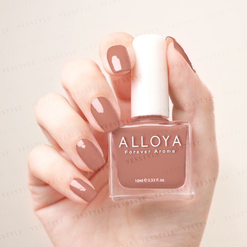 ALLOYA - Water-Based Natural Nail Polish Environmental Friendly 150 Berry Mousse, 10ml, 60 g, 6934849101502