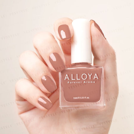 ALLOYA - Water-Based Natural Nail Polish Environmental Friendly 150 Berry Mousse, 10ml, 60 g, 6934849101502