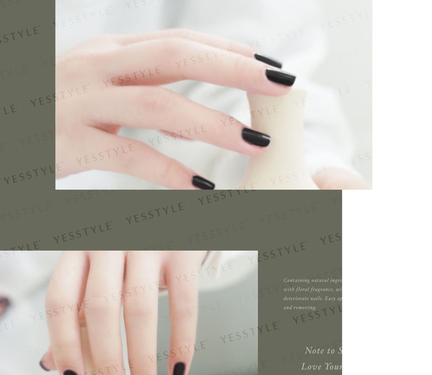 ALLOYA - Water-Based Natural Nail Polish Environmental Friendly 167 90% Dark Chocolate, 10ml, 60 g, 6934849101670