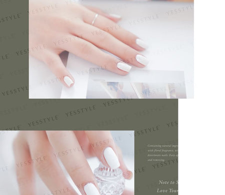 ALLOYA - Water-Based Natural Nail Polish Environmental Friendly 047 Try On My Wedding Gowns, 10ml, 60 g, 6934849100475