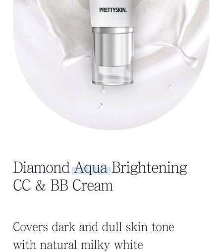 Pretty skin - Diamond Aqua Brightening CC & BB Cream, 50g, 79 g, 8809733212399