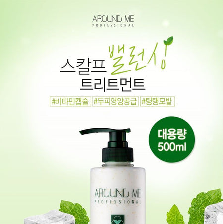 AROUND ME - Scalp Balancing Treatment, 500ml, 565 g, 8803348043393