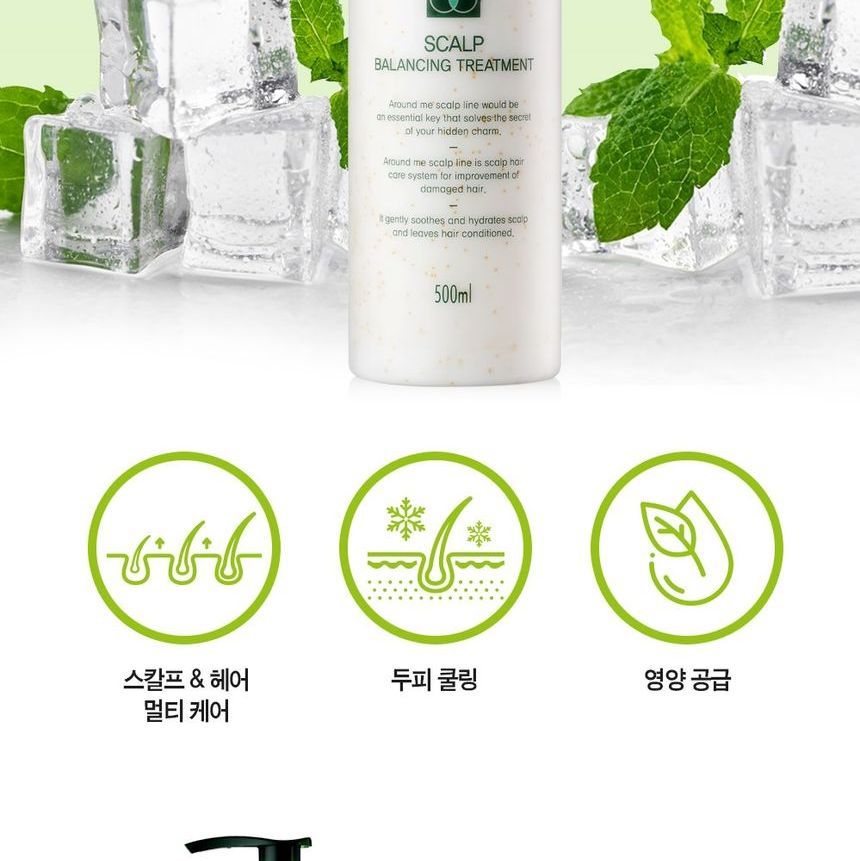 AROUND ME - Scalp Balancing Treatment, 500ml, 565 g, 8803348043393