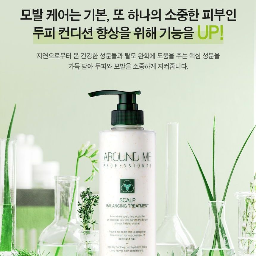 AROUND ME - Scalp Balancing Treatment, 500ml, 565 g, 8803348043393