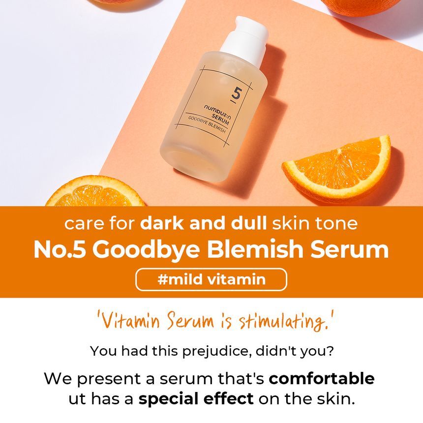 numbuzin - No. 5 Goodbye Blemish Serum, 50ml, 195 g, 8809652580050