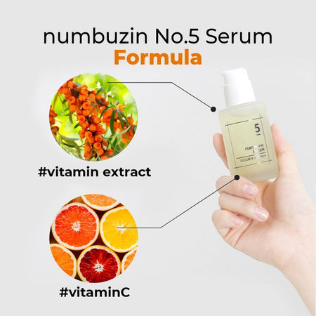 numbuzin - No. 5 Goodbye Blemish Serum, 50ml, 195 g, 8809652580050