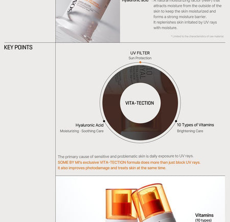 SOME BY MI - V10 Hyal Hydra Capsule Sunscreen, 40ml, 113 g, 8809647392859