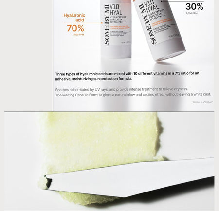 SOME BY MI - V10 Hyal Hydra Capsule Sunscreen, 40ml, 113 g, 8809647392859