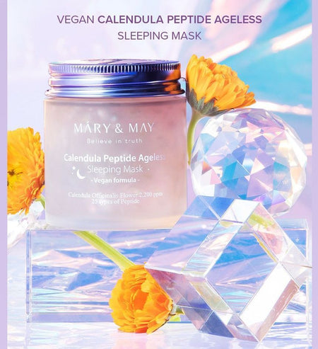 Mary&May - Calendula Peptide Ageless Sleeping Mask, 110g, 282 g, 8809670682088