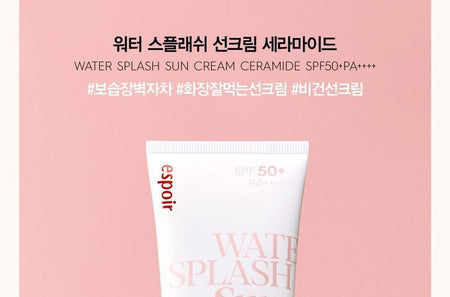 espoir - Water Splash Sun Cream Ceramide, 60ml, 93 g, 8809563941841