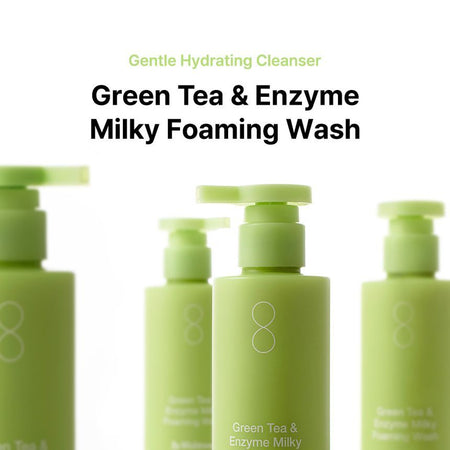 By Wishtrend - Green Tea & Enzyme Milky Foaming Wash, 140ml, 194 g, 8809572891564