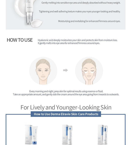 Derma Elravie - Repairing Activator Eye Cream, 20ml, 50 g, 8809162251785