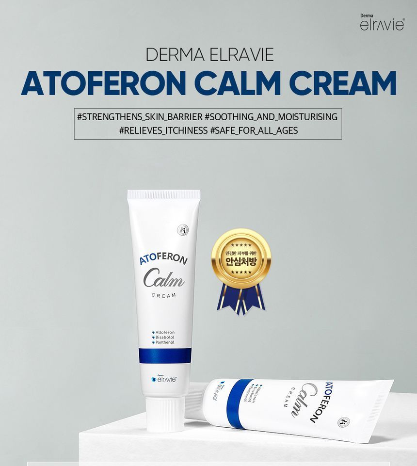 Derma Elravie - Atoferon Calm Cream, 120ml, 300 g, 8809162253536