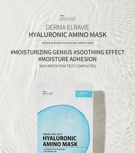 Derma Elravie - Hyaluronic Amino Mask Set, 25g x 10 sheets, 600 g, 8809162252898