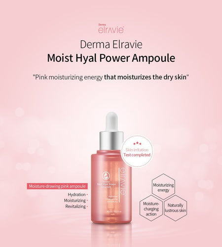 Derma Elravie - Moist Hyal Power Ampoule, 45ml, 120 g, 8809162251907