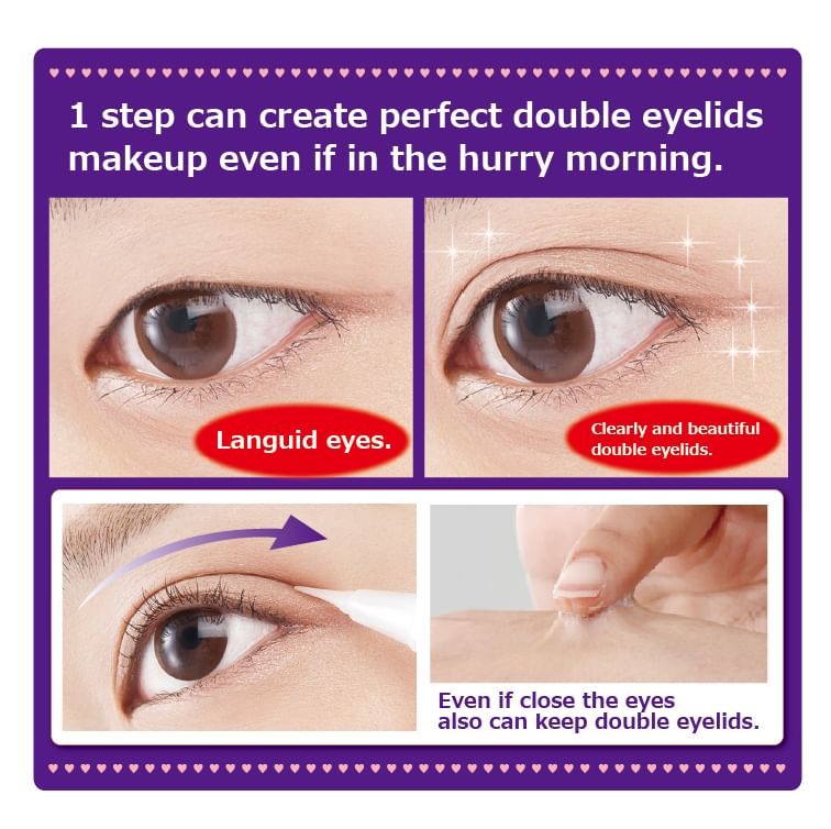 Mejikaliner - Double Eyelid Glue Quick Eyelid Essence Stick Night & Hard, 1 pc, 11 g, 4562226251674